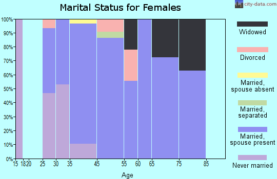 Dollar Corner marital status for females