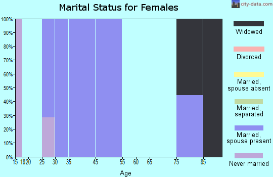 Lebam marital status for females