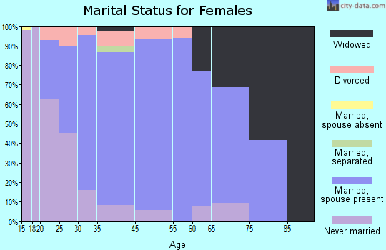 Horicon marital status for females