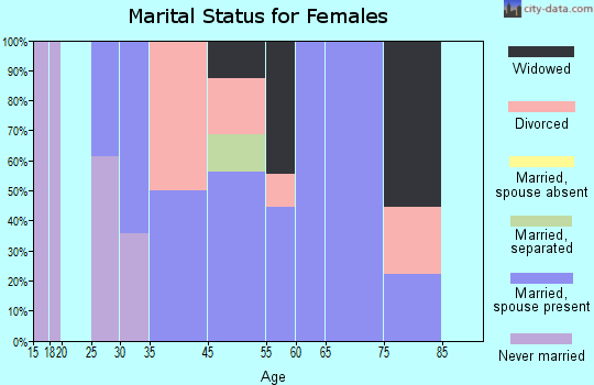 Sheldon marital status for females