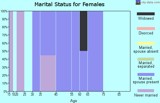 Stockholm marital status for females