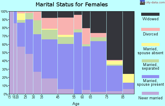 Avon Park marital status for females