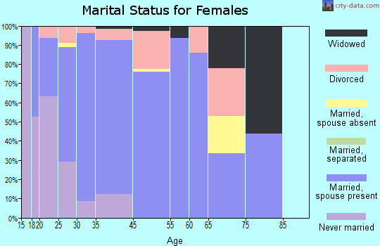 Wesley Chapel marital status for females
