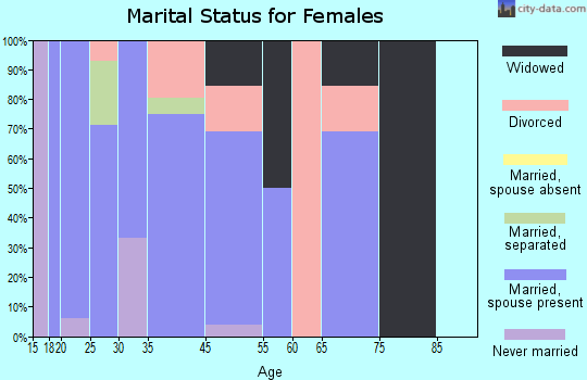 Somerville marital status for females
