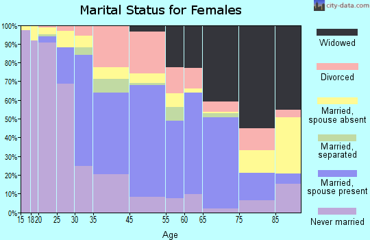 Statesboro marital status for females