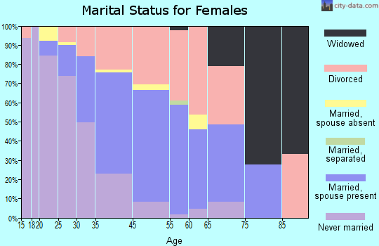 Ketchum marital status for females
