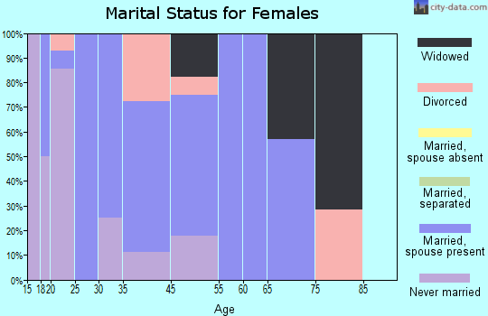 Bone Gap marital status for females