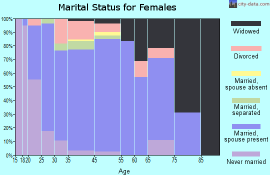 Chebanse marital status for females