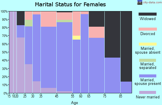 Rochester marital status for females