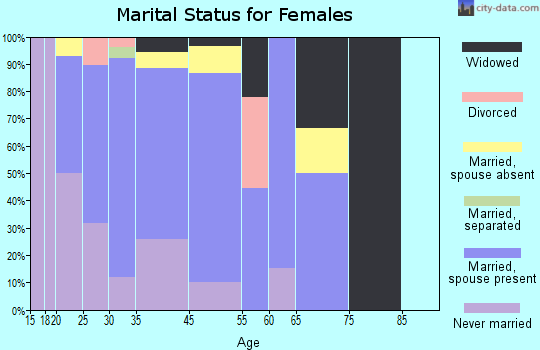 Kipnuk marital status for females