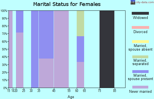 Koyukuk marital status for females