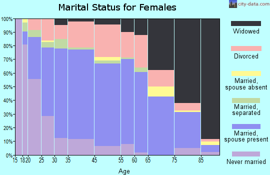 New Castle marital status for females