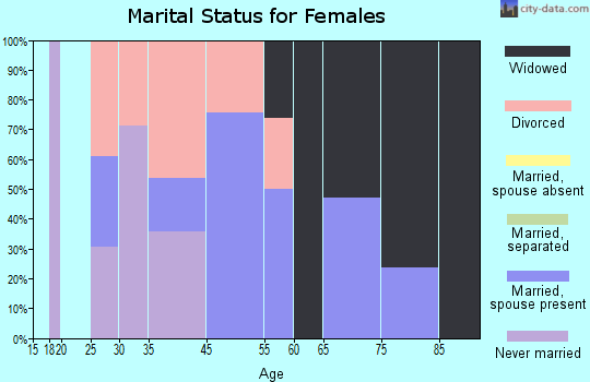 Norway marital status for females