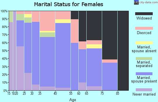 Remington marital status for females