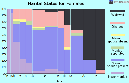 Rochester marital status for females
