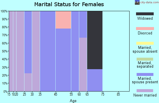 Mekoryuk marital status for females