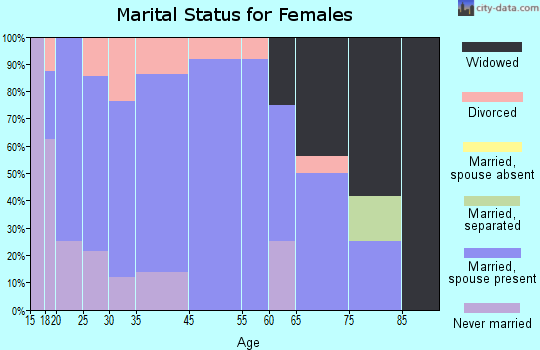 Birmingham marital status for females