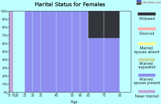 Lanesboro marital status for females