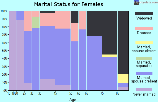 North English marital status for females