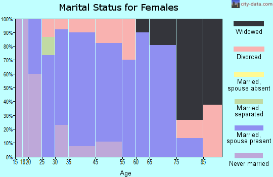 Norway marital status for females