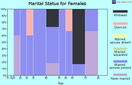 Panorama Park marital status for females