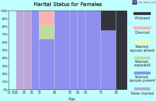 Webster marital status for females