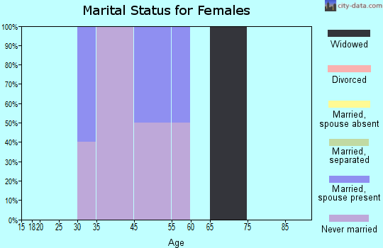 Sleetmute marital status for females