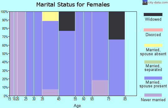 Elbing marital status for females