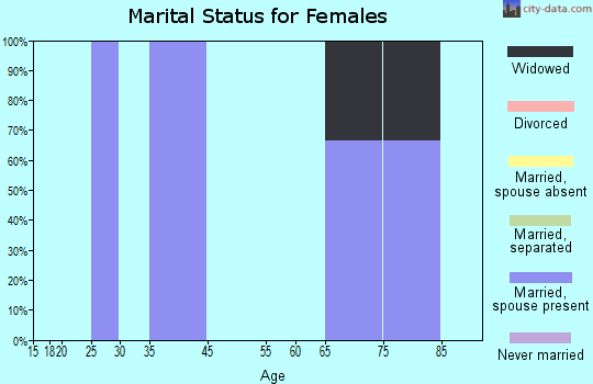 Webber marital status for females