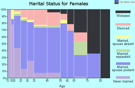 El Mirage marital status for females