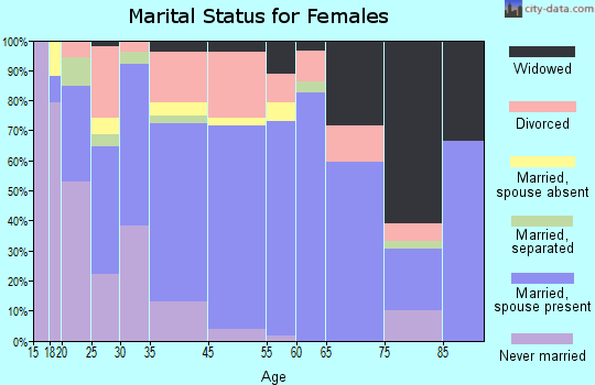 Miami marital status for females