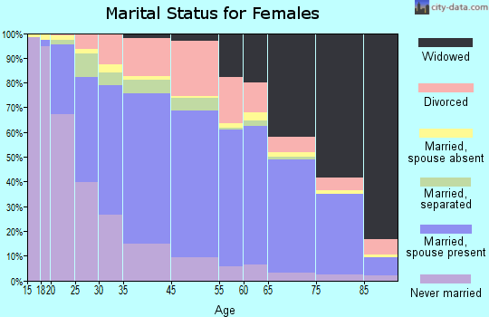 Dundalk marital status for females