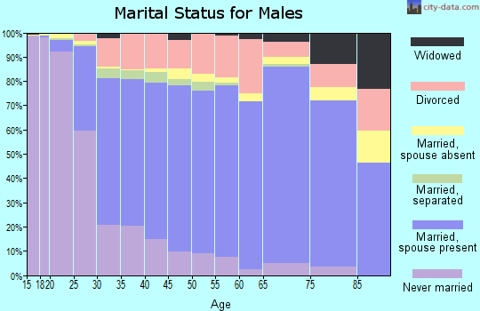 DeSoto County marital status for males