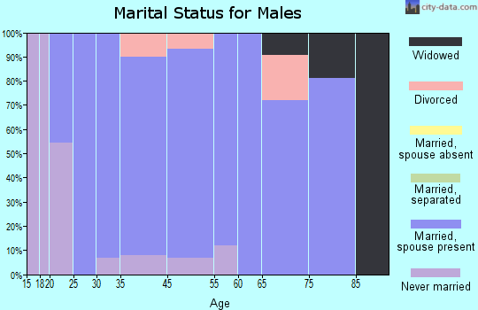Jo Daviess County marital status for males