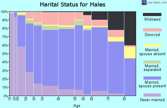McHenry County marital status for males