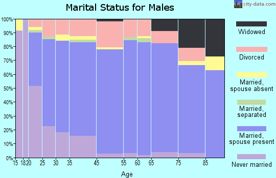 Prentiss County marital status for males