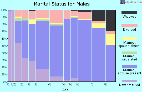 Jeff Davis County marital status for males