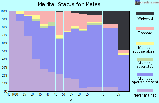 Ionia County marital status for males