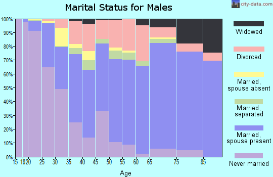 Colquitt County marital status for males