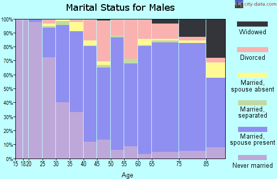 Jo Daviess County marital status for males