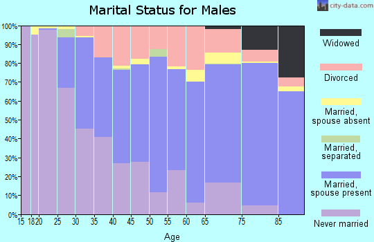 Mahnomen County marital status for males