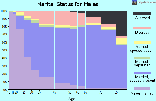 Boyd County marital status for males