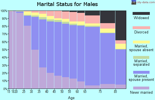 Suffolk County marital status for males