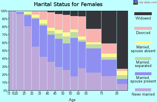 Suffolk County marital status for females