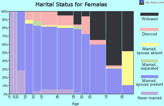 Decatur County marital status for females