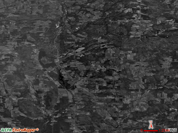 Zip code 14718 topographic map