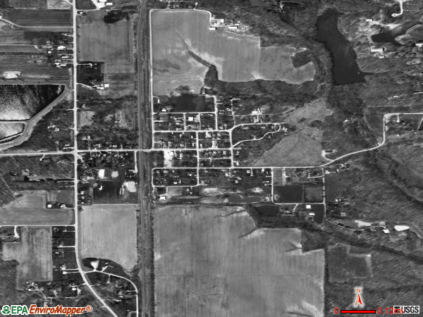 Zip code 62085 topographic map