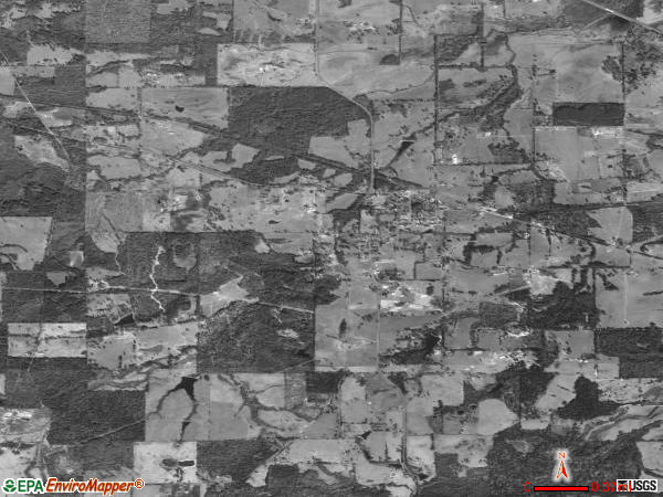 Zip code 75764 topographic map
