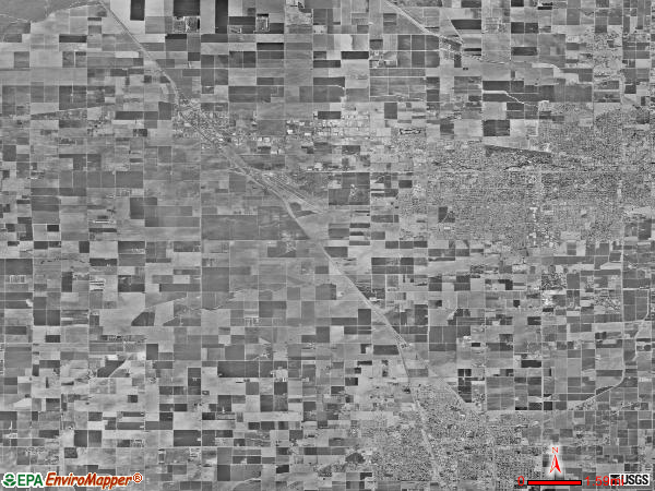 Zip code 93277 topographic map