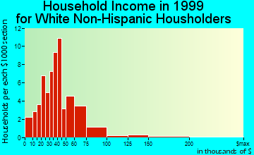 Morrice household income for White Non-Hispanic householders